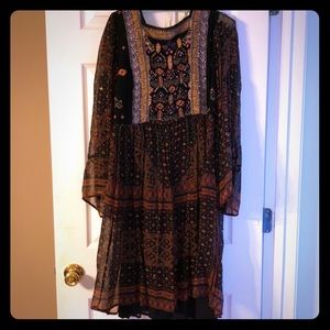 Anthropologie dress, BOHEMIAN, gently used Size M